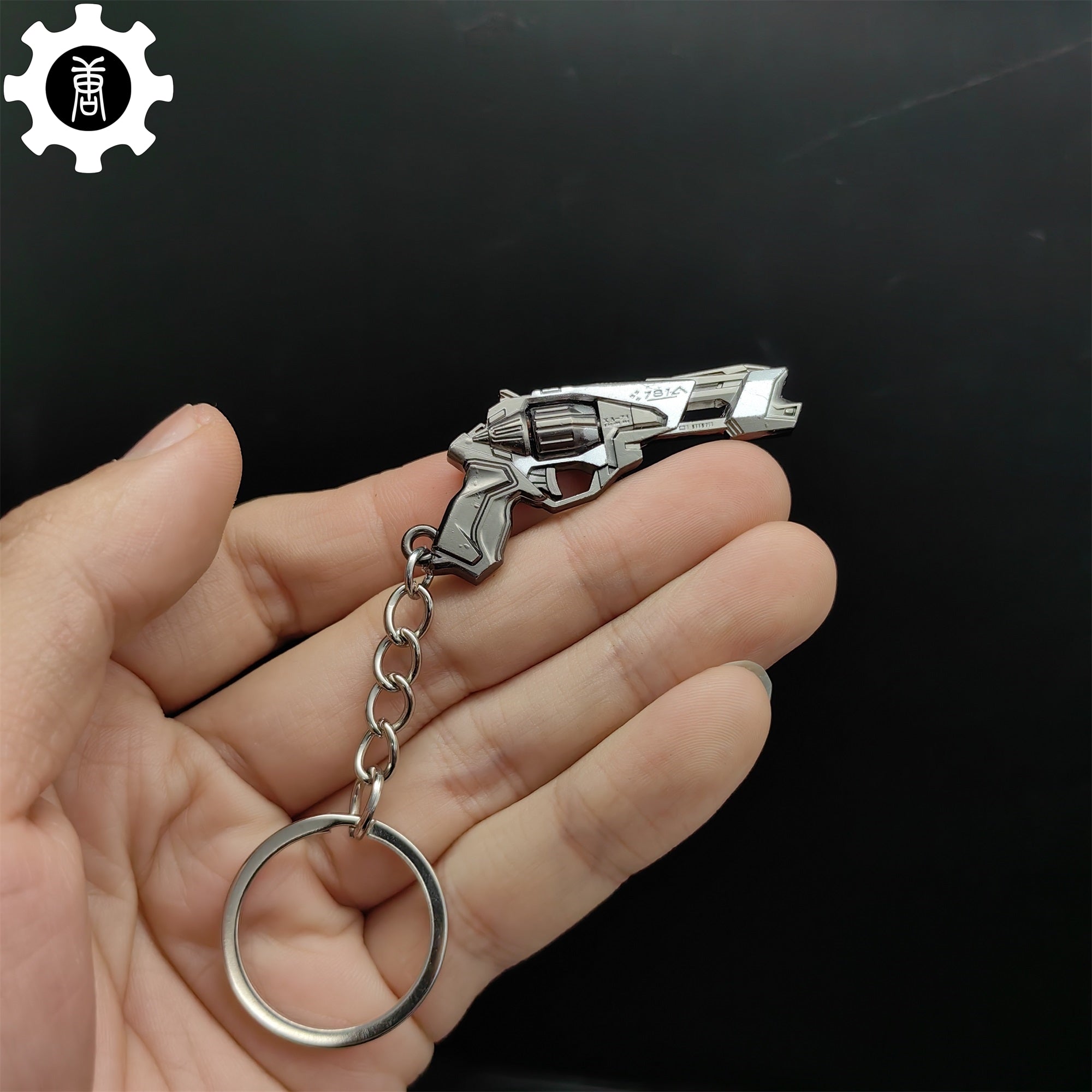 Mini Protocol 781-A Sheriff Gun Metal Keychain - Tophatter Daily Deals