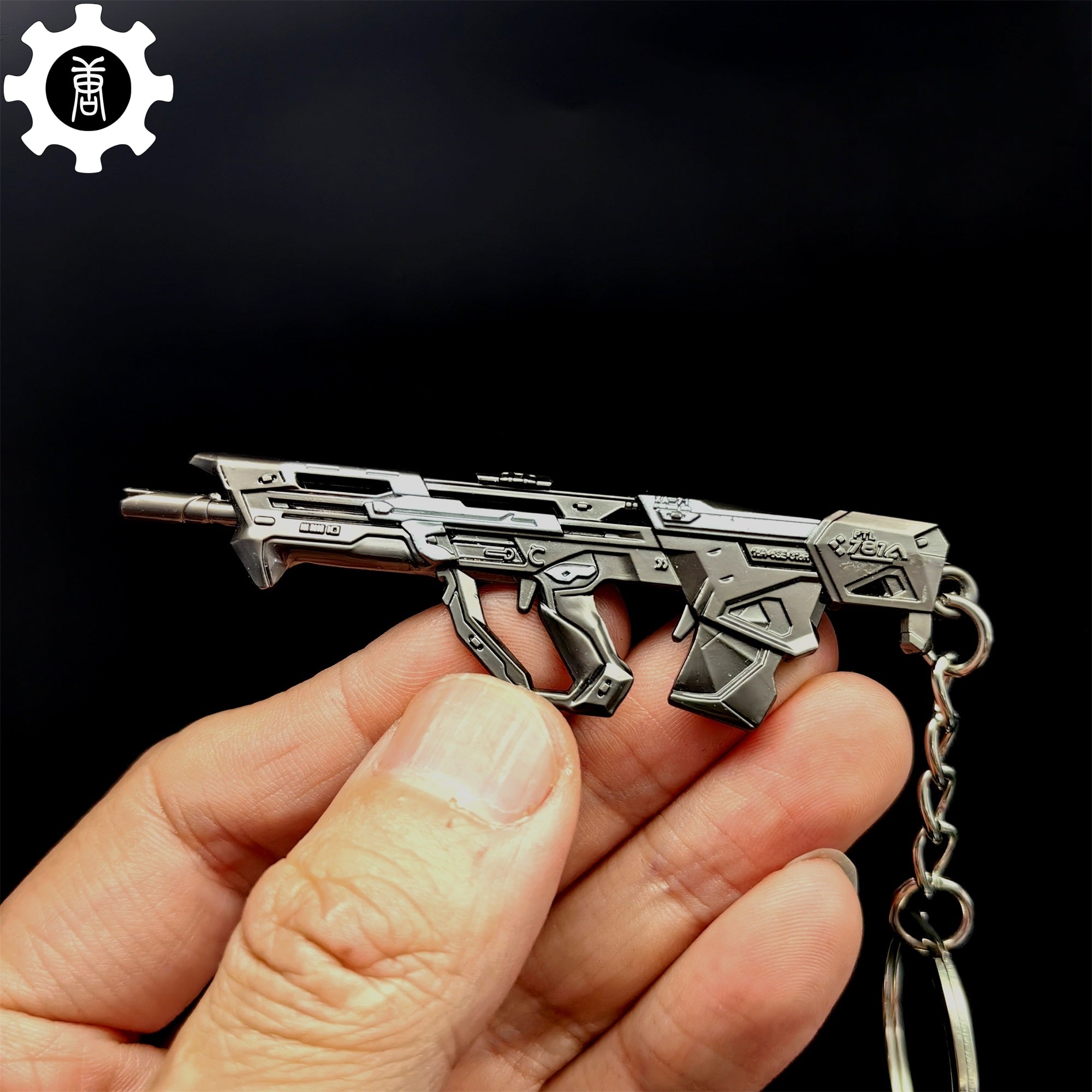 Val Protocol 781-A Bulldog Gun Metal Keychain - Tophatter Daily Deals