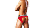 Prowler Open Back Brief White/Red > Clothes > Open Back Underwear - Tophatter Daily Deals