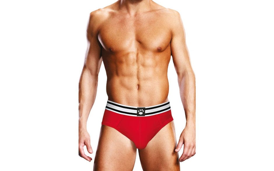 Prowler Open Back Brief White/Red > Clothes > Open Back Underwear - Tophatter Daily Deals