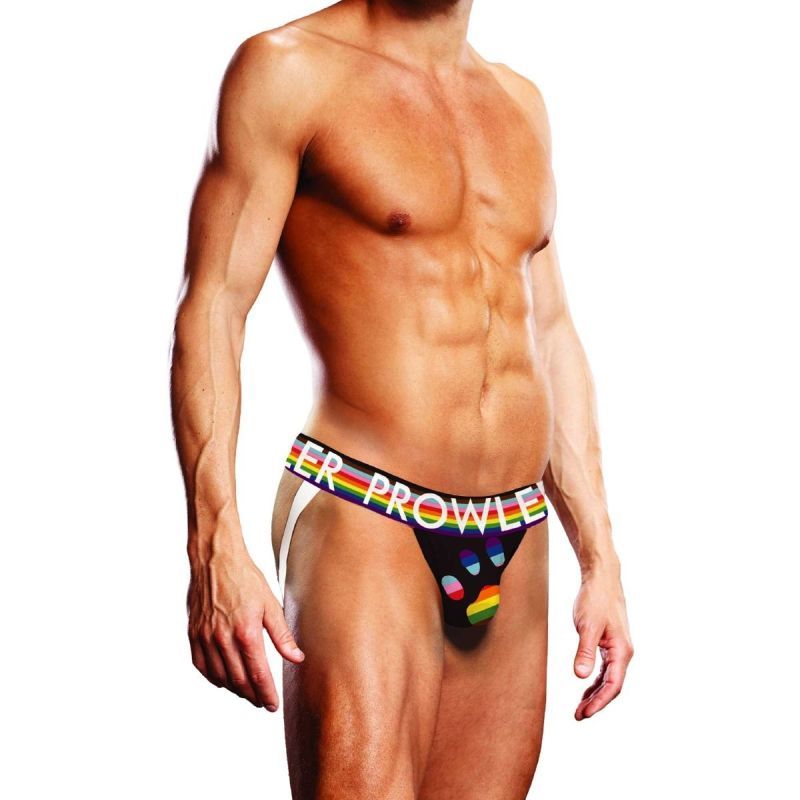 Prowler Oversized Paw Jock Strap Black Stylish Adult Intimate Wear > Clothes > Jockstraps - Tophatter Daily Deals