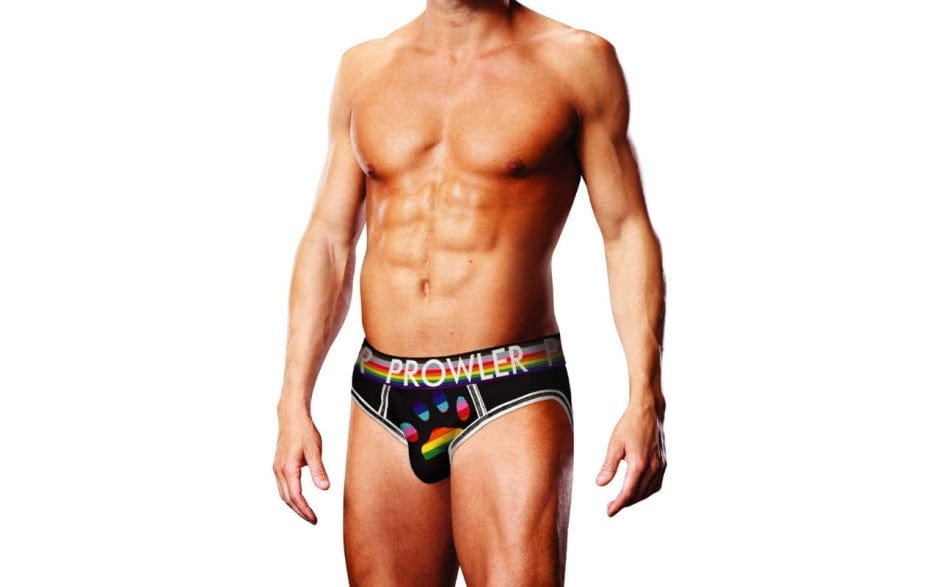 Prowler Oversized Paw Open Back Brief Black > Clothes > Open Back Underwear - Tophatter Daily Deals