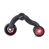 Exercise Wheel for Abs - Abdominal Exercise Fitness Ab Roller Core Strength Exercise & Fitness - Tophatter Daily Deals