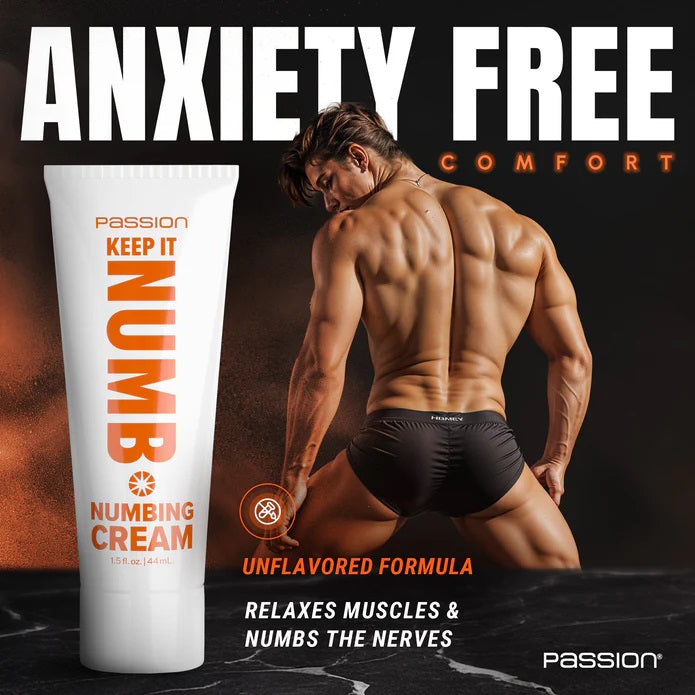 Passion Keep It Numb Numbing Cream 44ml > Lube > Anal - Tophatter Daily Deals
