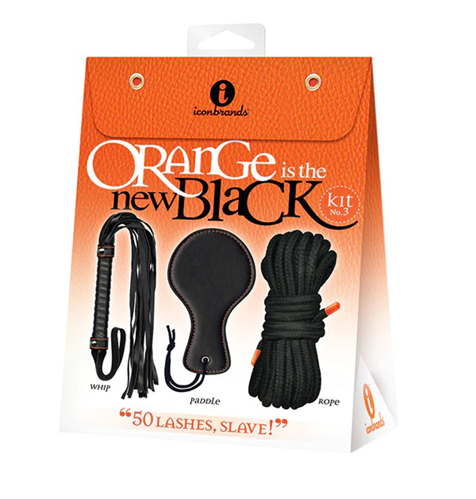 Orange Is The New Kit #3 Bondage Kit 3 Piece Set 50 Lashes > Bondage Gear > Restraints - Tophatter Daily Deals
