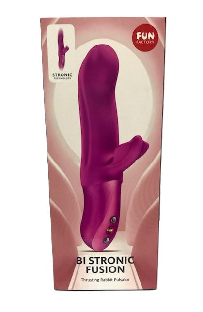 Fun Factory Bi-Stronic Fusion (Magenta) – USB Rechargeable Stronic Rabbit Vibrator > Vibrators > Ladies > Rabbit - Tophatter Daily Deals