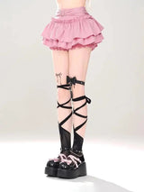 Puffy Cake Skirts Women Ruffles Chic Popular Sweet Spicy Girls Gothic All-match Korean Fashion Streetwear Summer Popular Y2k - Tophatter Daily Deals