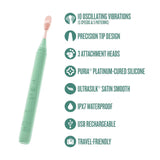 Blush Sage (Green) – Luxury Oscillating Wand Vibrator > Vibrators > Ladies > Clitoral Vibrators and Stimulators - Tophatter Daily Deals