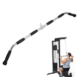 Lats Pull Down Bar - Universal Lat Pulldown Bar Adjustable 4ft Multi Gym Handle Cable Exercise & Fitness - Tophatter Daily Deals