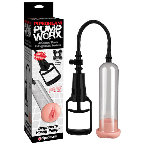 Pump Worx Beginner Pussy Pump Penis Pump with Vagina Sleeve > Pumps > Penis Pumps - Tophatter Daily Deals