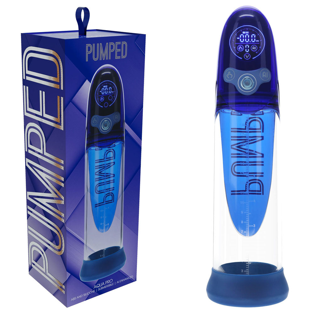 Pumped Aqua Pro Auto Penis Pump AI Tech - 20cm > Pumps > Penis Pumps Electric - Tophatter Daily Deals