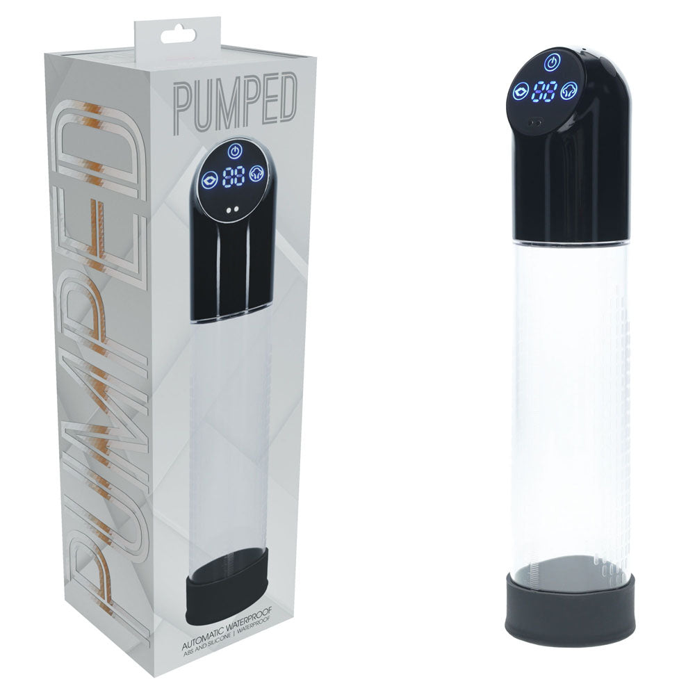 Pumped Automatic Waterproof Penis Pump - 20cm Insertable > Pumps > Penis Pumps Electric - Tophatter Daily Deals