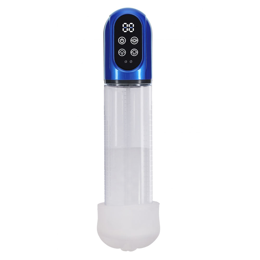 Pumped Engage Automatic Penis Pump Metallic 21cm Insertable > Pumps > Penis Pumps Electric - Tophatter Daily Deals