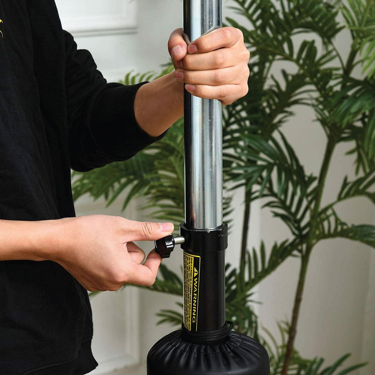Punch Bag and Stand - 3-in-1 Freestanding Boxing Punching Bag Stand with 2 Speed Balls 360° Relax Bar PU-Wrapped Bag & Waterable Base Sports & Outdoor - Tophatter Daily Deals
