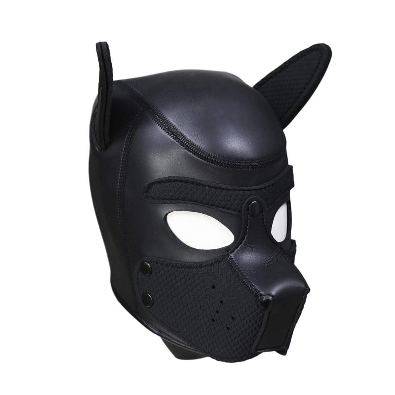 Puppy Play Mask (Black) – Neoprene Rubber > Bondage Gear > Masks - Tophatter Daily Deals