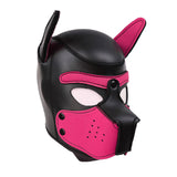 Puppy Play Mask (Pink) – Neoprene Rubber Role-Playing Mask > Bondage Gear > Masks - Tophatter Daily Deals