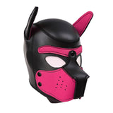 Puppy Play Mask (Pink) – Neoprene Rubber Role-Playing Mask > Bondage Gear > Masks - Tophatter Daily Deals