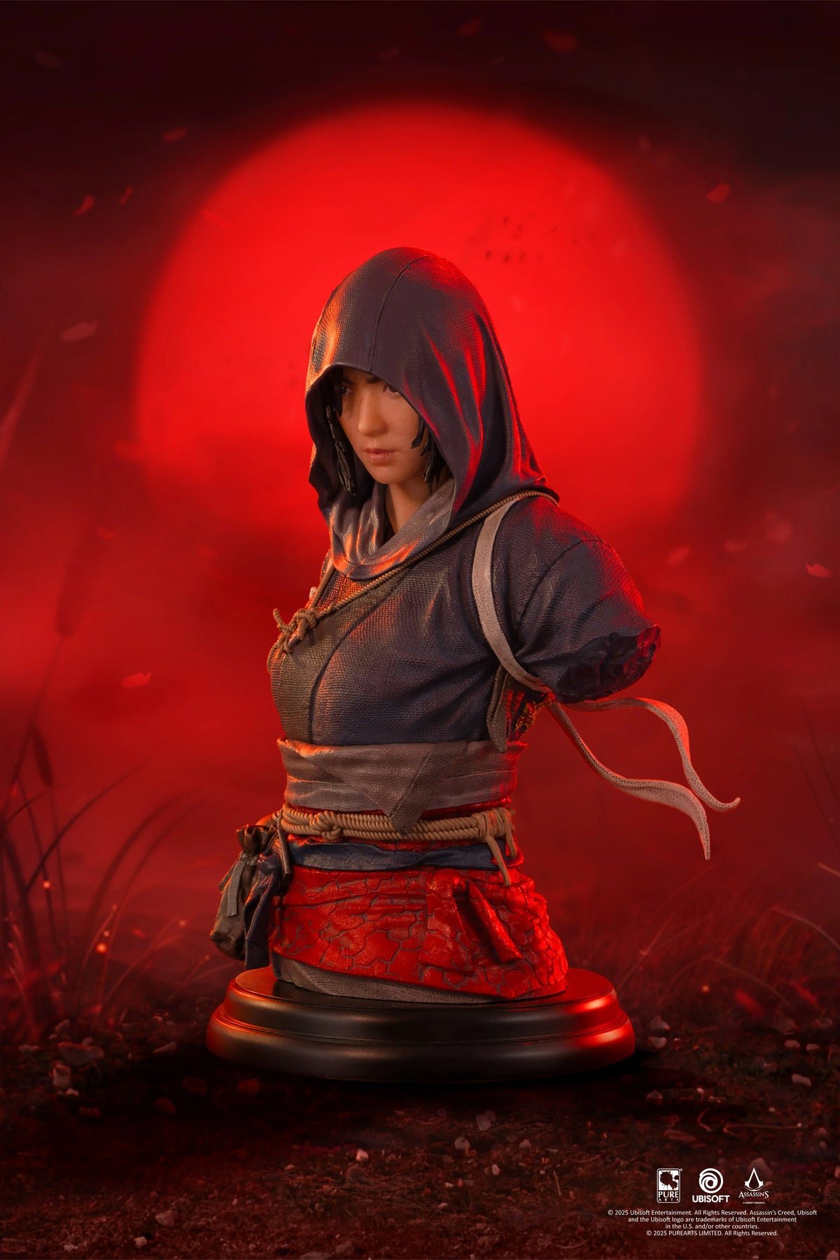 Assassin’s Creed Shadows - PureArts Naoe 1/4 Scale Bust Collectible Figurine - Tophatter Daily Deals