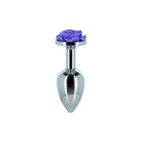 Purple Rose 3 Inch Metal Butt Plug > Anal Range > Jewel Butt Plugs - Tophatter Daily Deals