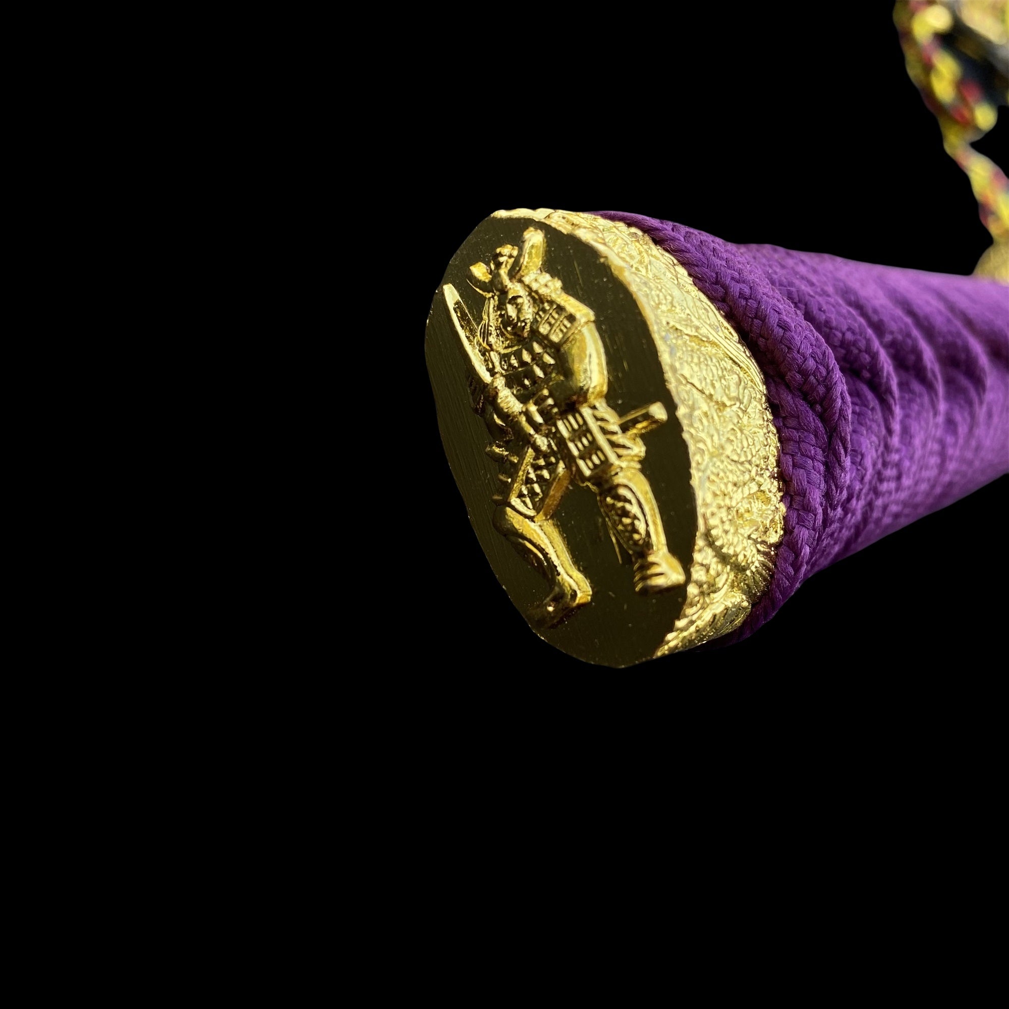 Purple River Katana Special Purple Carbon Steel Samurai Sword - Tophatter Daily Deals