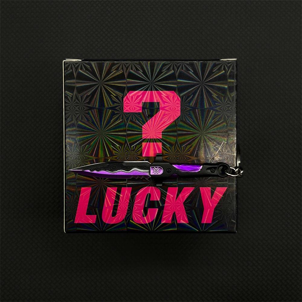 Val Game Keychain Mystery Box Purple VCT Knife &2? - Tophatter Daily Deals