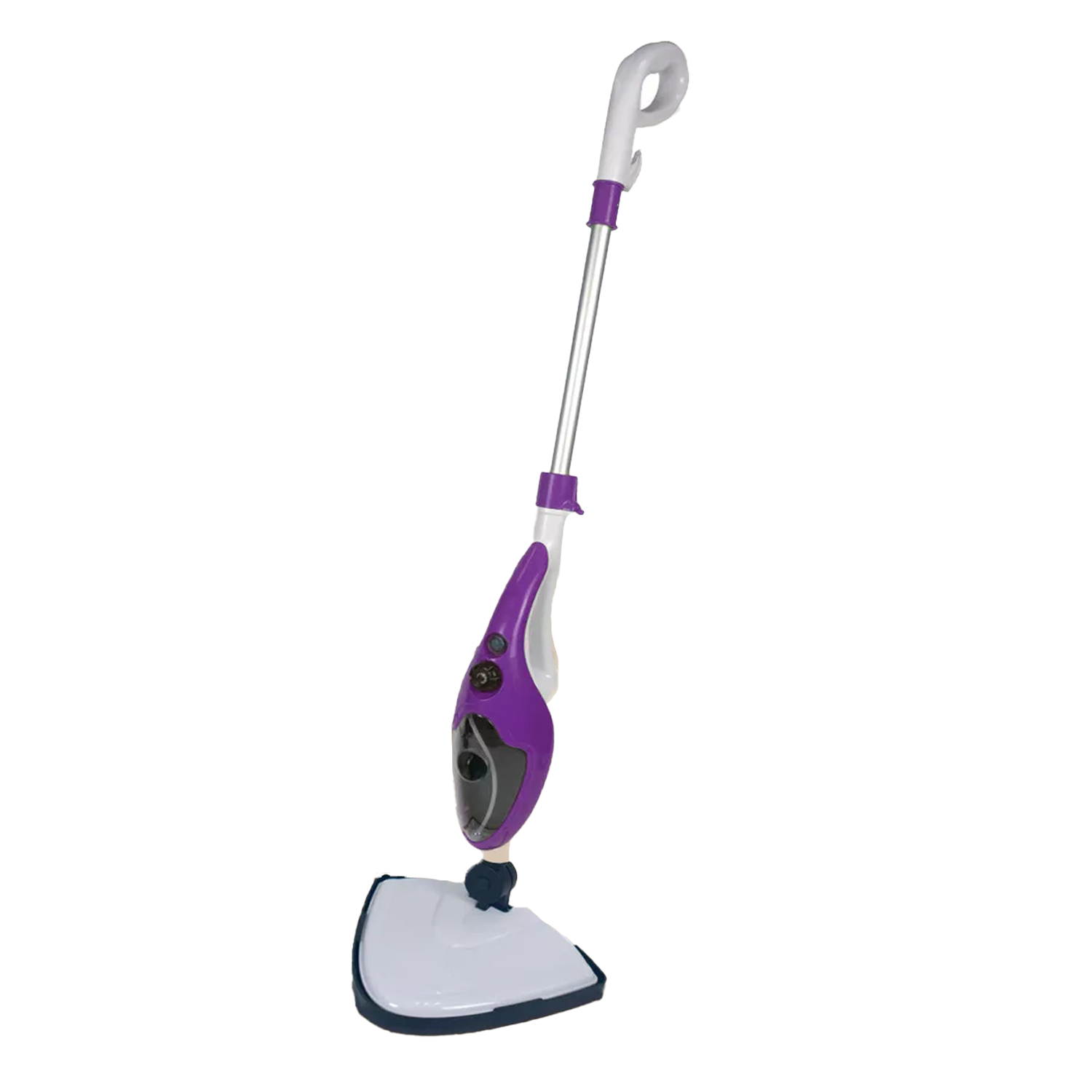 Floor Steam Mop – Lightweight Electric Steam Cleaner with Floor Pad for Hard Floors, Tiles & Window Purple Electronic - Tophatter Daily Deals