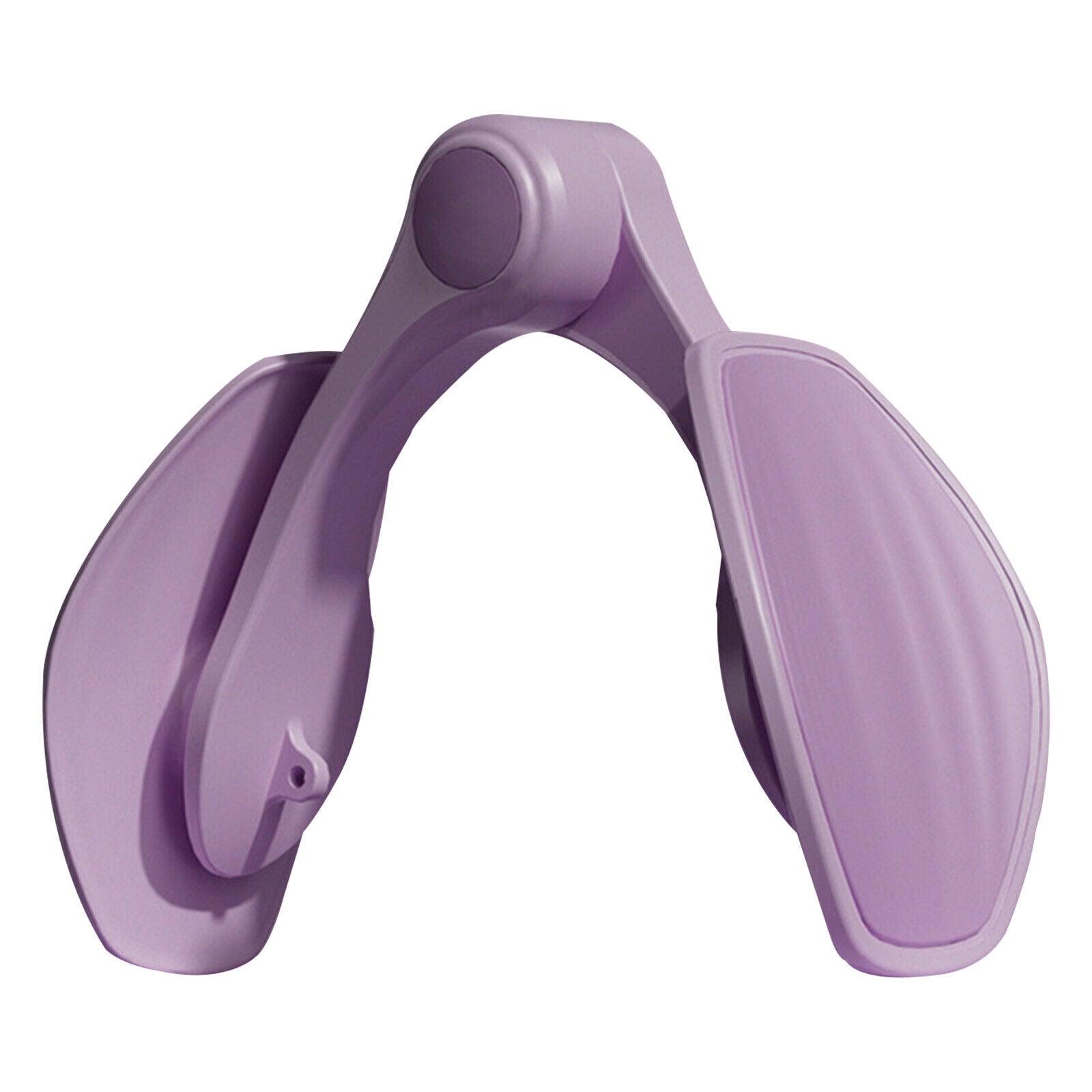 Pelvic Muscle Trainer - Adjustable Inner Thigh Kegel Exerciser Pelvic Floor Muscle Butt Leg Hip Trainer Purple Yoga - Tophatter Daily Deals