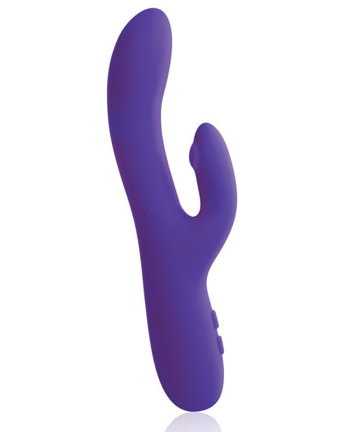 VeDO Rockie Rechargeable Dual Vibe Indigo Rabbits - Tophatter Daily Deals