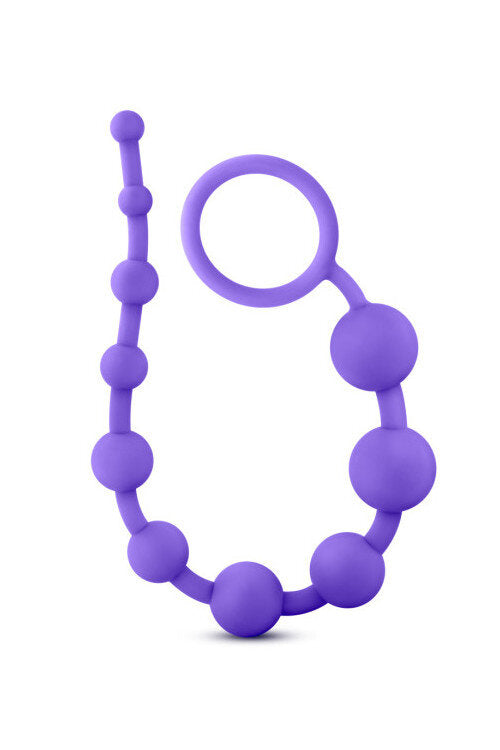 Blush Luxe Silicone 10 Beads Purple - Tophatter Daily Deals