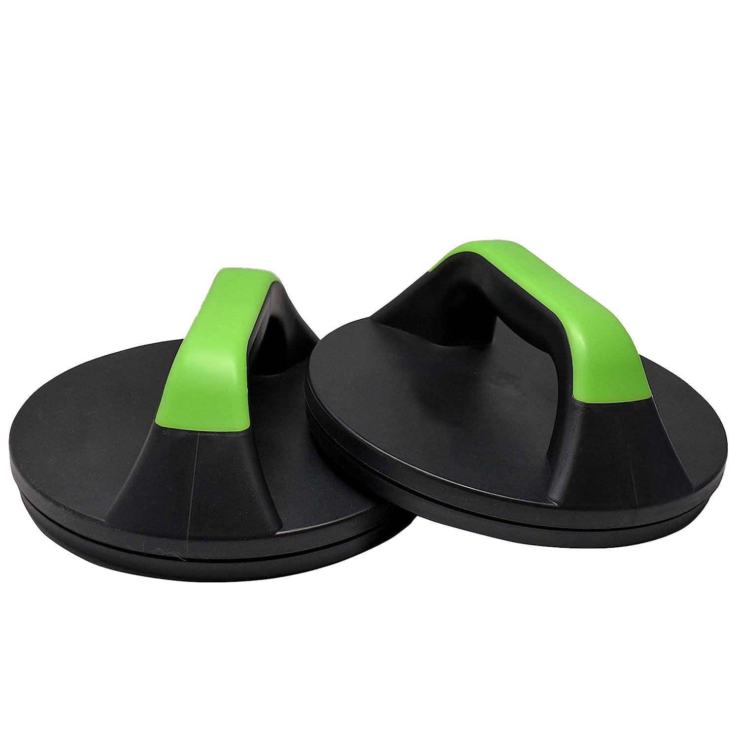 Best Push Up Bars UK - Rotating Press Up Bars Green Push Ups Handles Stands Grips Home Gym Fitness Bars Exercise & Fitness - Tophatter Daily Deals