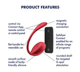 Satisfyer Shiny Petal Connect – App-Controlled G-Spot Vibrator > Sex Toys For Ladies > Panty Vibes - Tophatter Daily Deals