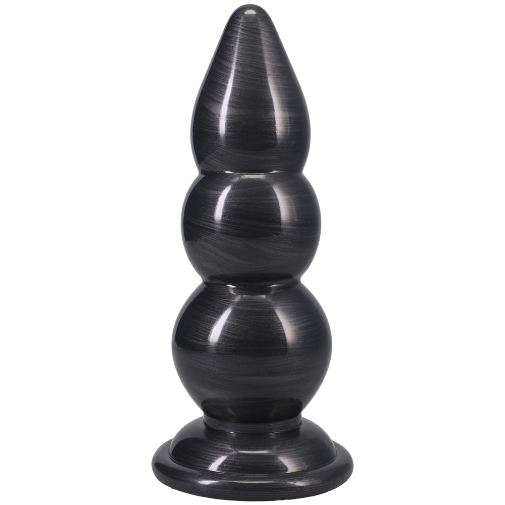 American Bombshell Triple Payload – 7.75 Inch Rippled Butt Plug > Anal Range > Oversized Anal Toys - Tophatter Daily Deals