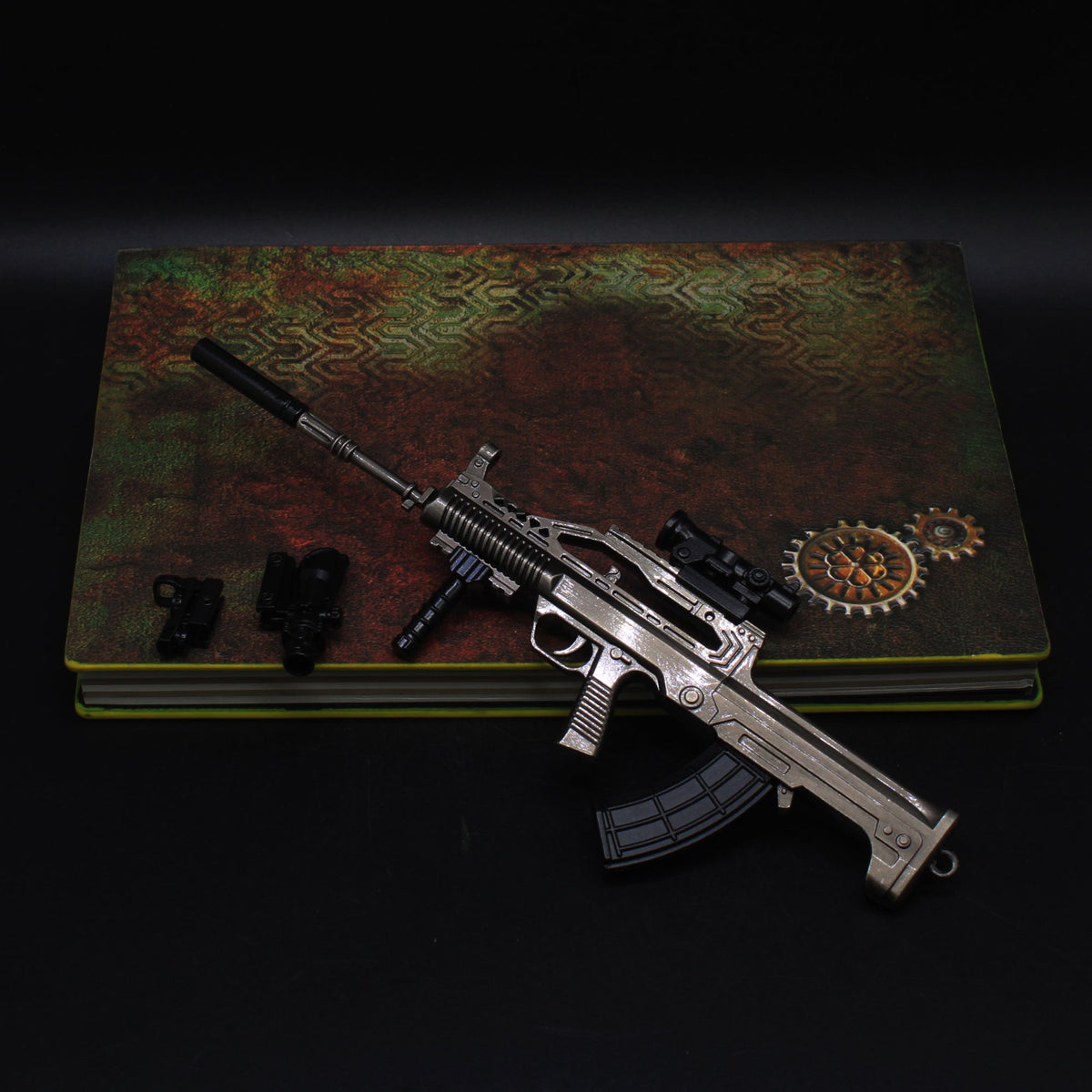 QBZ95 Miniature Metal Gun 20CM/8.7" - Tophatter Daily Deals