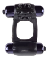 Fantasy C-Ringz Duo Vibrating Super Ring (Black) – Powerful Vibrating Ring for Men > Cock Ring > Vibrating - Tophatter Daily Deals