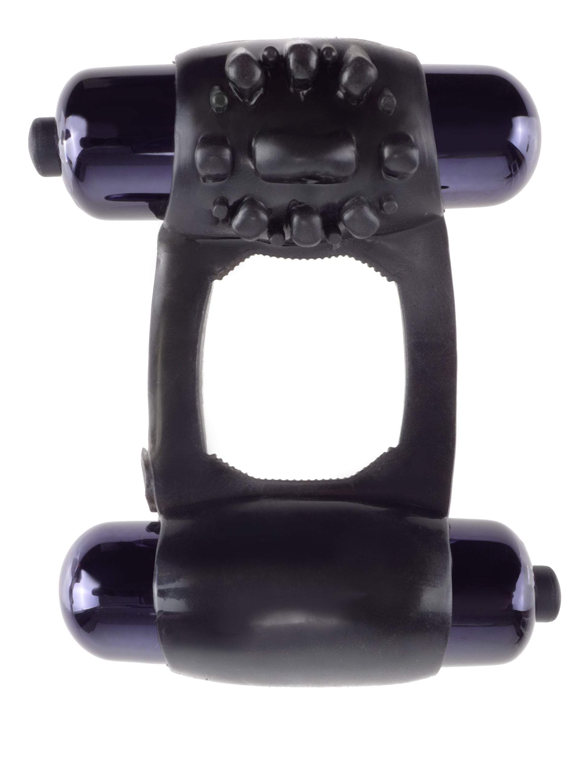Fantasy C-Ringz Duo Vibrating Super Ring (Black) – Powerful Vibrating Ring for Men > Cock Ring > Vibrating - Tophatter Daily Deals