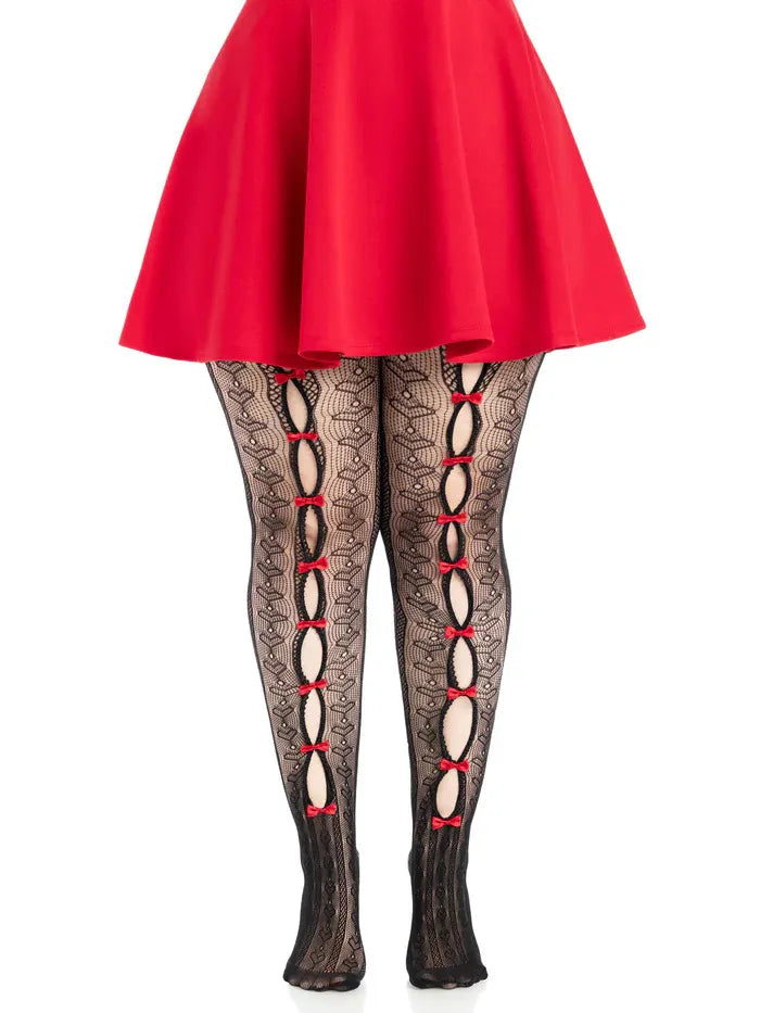 Plus Sweetheart Striped Tights – Plus Size Hosiery > Clothes > Plus Size Lingerie - Tophatter Daily Deals