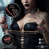 Goth Bondage Set – Vegan-Friendly Faux Leather Bondage Accessories > Bondage Gear > Bondage Kits - Tophatter Daily Deals