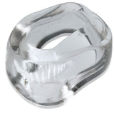 Big D Shaft Grip Cock Ring Clear > Cock Ring > Single - Tophatter Daily Deals