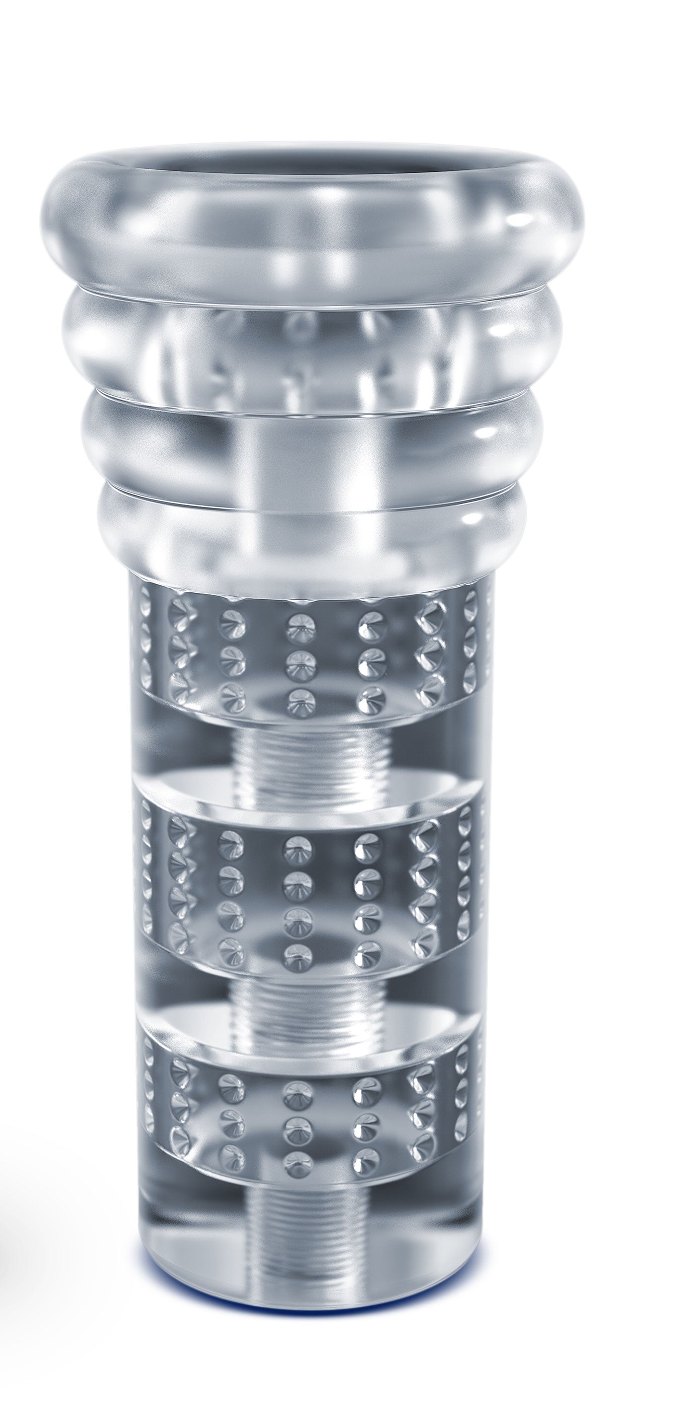 Rize Luz Clear Glow in the Dark Self-Lubricating Stroker > Sex Toys For Men > Masturbators > Manual - Tophatter Daily Deals