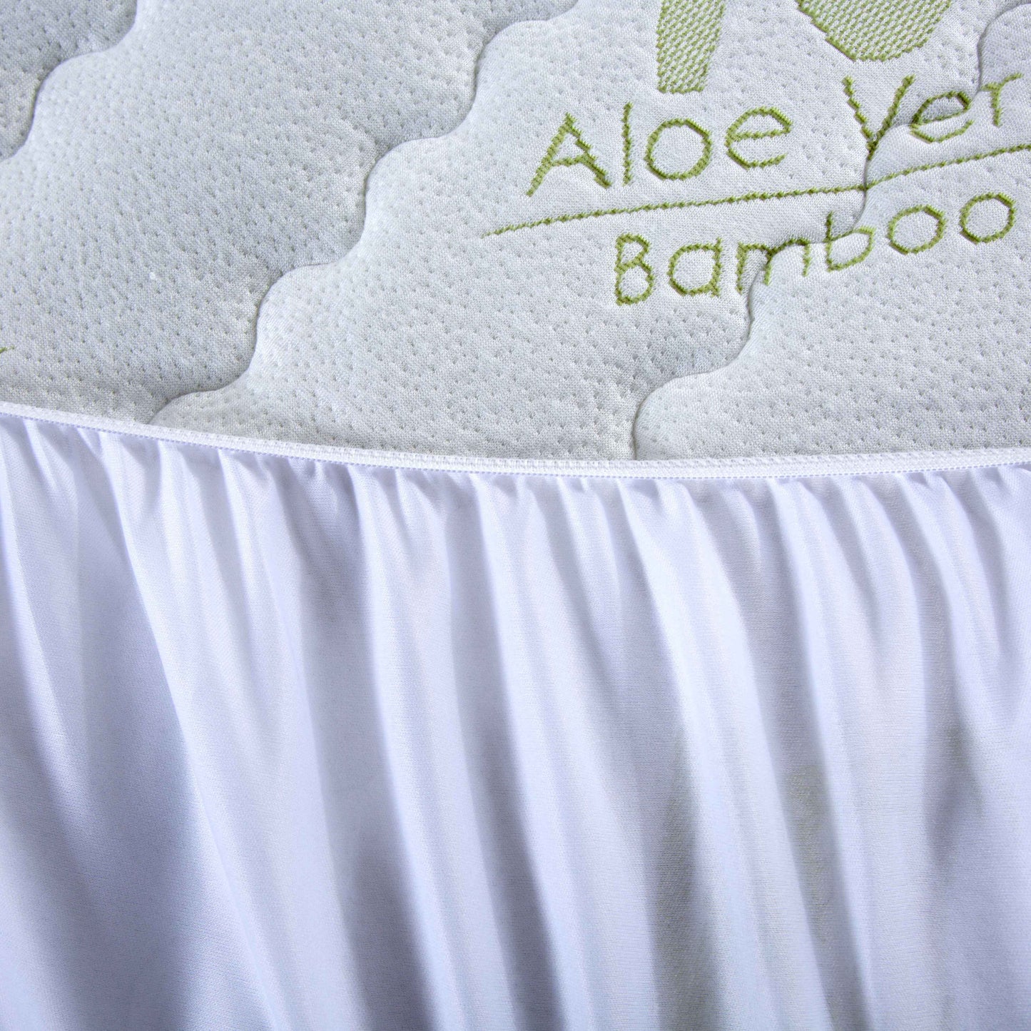 Aloe Vera Quilted Mattress Pad Bedding - Tophatter Daily Deals