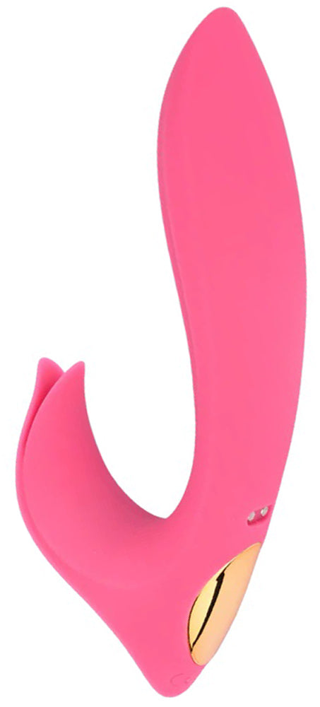 Intimately GG The GG Spot and Clitoral Vibe Bright Pink Food-Grade Silicone Dual Motor 10 Patterns > Vibrators > Ladies > Rabbit Multi - Tophatter Daily Deals