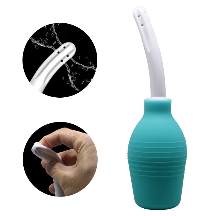 Mr Play Unisex Anal Douche with 310ml Capacity Aqua White > Essentials > Douches - Tophatter Daily Deals