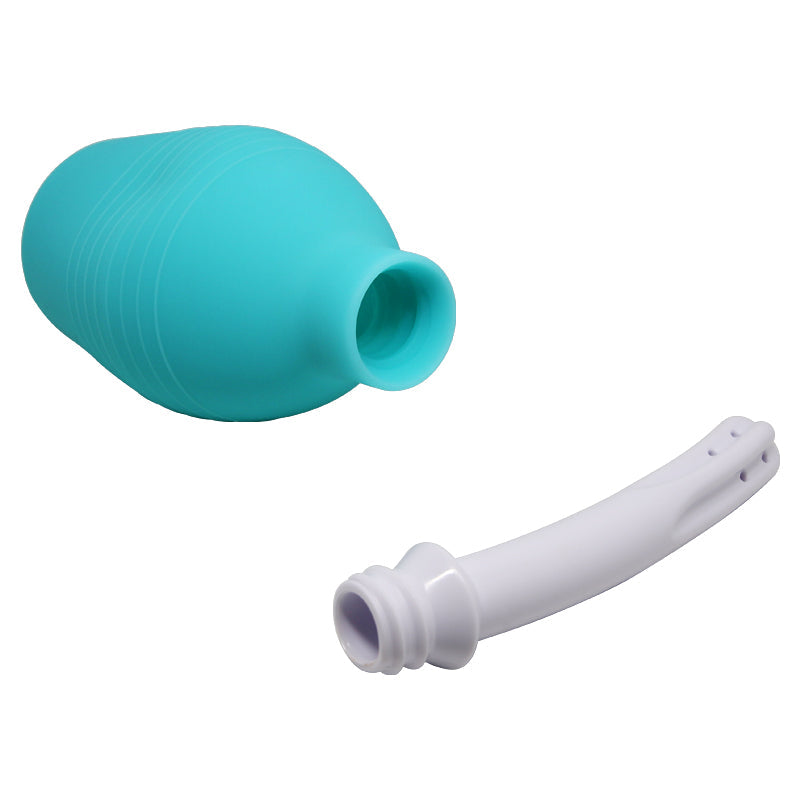 Mr Play Unisex Anal Douche with 310ml Capacity Aqua White > Essentials > Douches - Tophatter Daily Deals