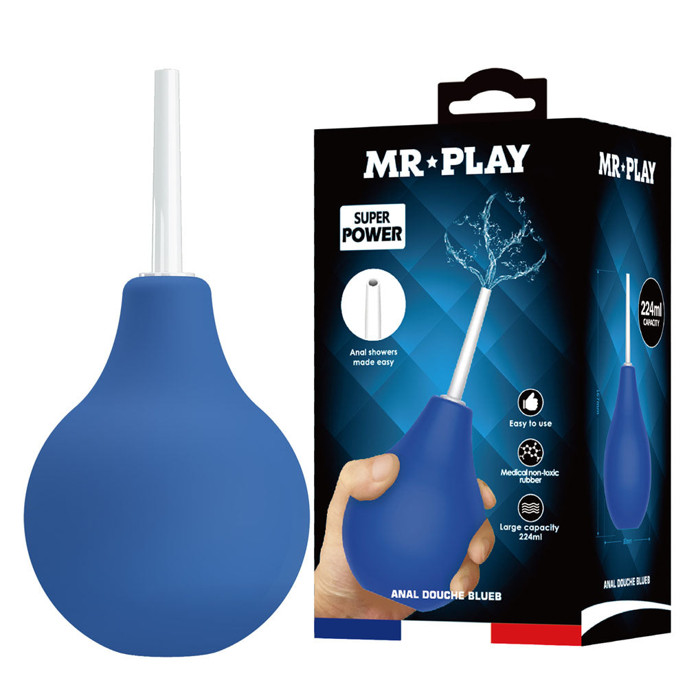 Mr Play Unisex Anal Douche with 224ml Capacity > Essentials > Douches - Tophatter Daily Deals