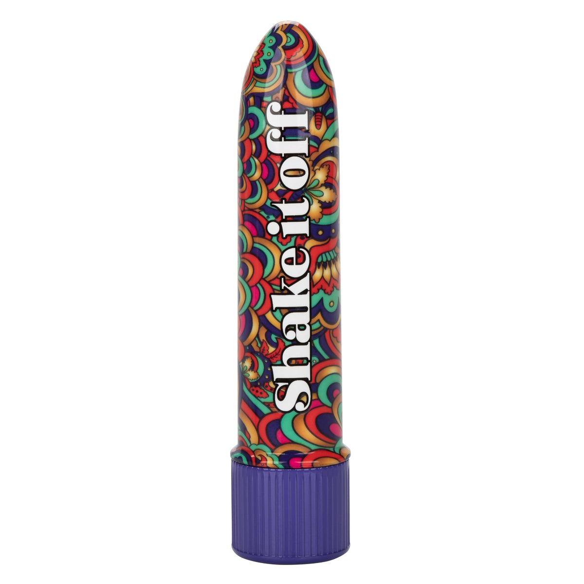 Naughty Bits Shake It Off Powerful Mini Vibrator 4.25 Inch Waterproof Colorful Design > Vibrators > Standard Vibrators - Tophatter Daily Deals