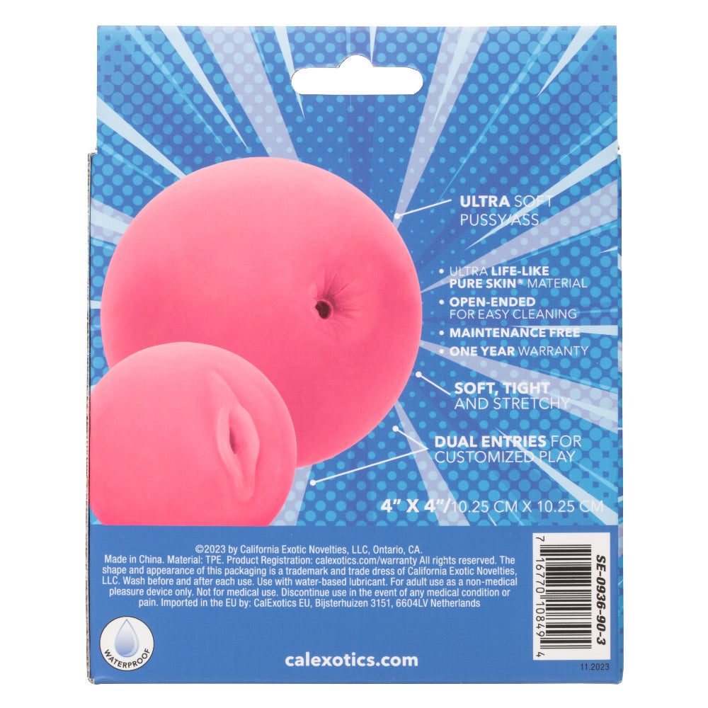 Pop Sock Pussy/Ass Pink Dual-Entry Ultra Soft Life-Like Masturbator > Sex Toys For Men > Masturbators Cup - Tophatter Daily Deals