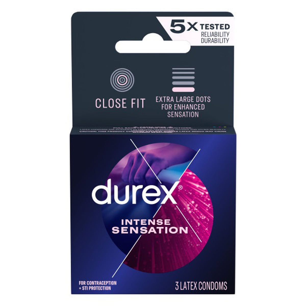Durex Intense Sensation - 3 Pack > Essentials > Condoms - Tophatter Daily Deals