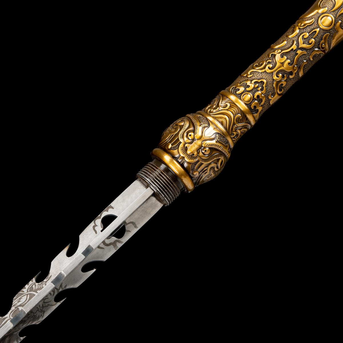 Quad-Edged Armor-Piercing Spear - Tophatter Daily Deals