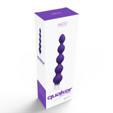 Quaker Indigo Anal Vibrator with Silicone Texture and 12 Modes > Anal Range > Anal Beads - Tophatter Daily Deals