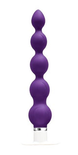 Quaker Indigo Anal Vibrator with Silicone Texture and 12 Modes > Anal Range > Anal Beads - Tophatter Daily Deals